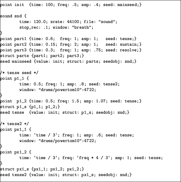 \begin{table}\frame{\begin{minipage}{6in}
{\singlespace \verbatiminput{audio/r2-3/rh2t.sc}}
\end{minipage}}
\end{table}