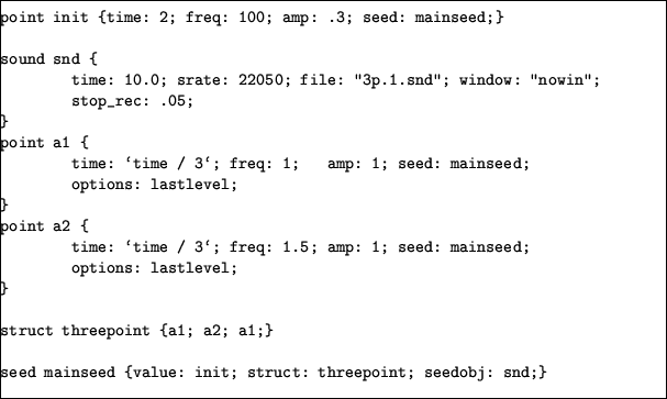 \begin{table}\frame{\begin{minipage}{6in}
{\singlespace \verbatiminput{audio/2p/3p.1}}
\end{minipage}}
\end{table}